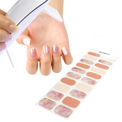 Sticker gel Real Nails per unghie perfette in pochi minuti, senza HEMA.
