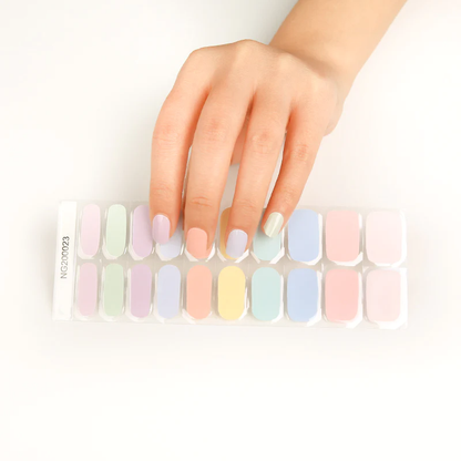 Sticker Gel - Rainbow Pastel UV – Unghie Perfette in 5 Minuti | Real Nails