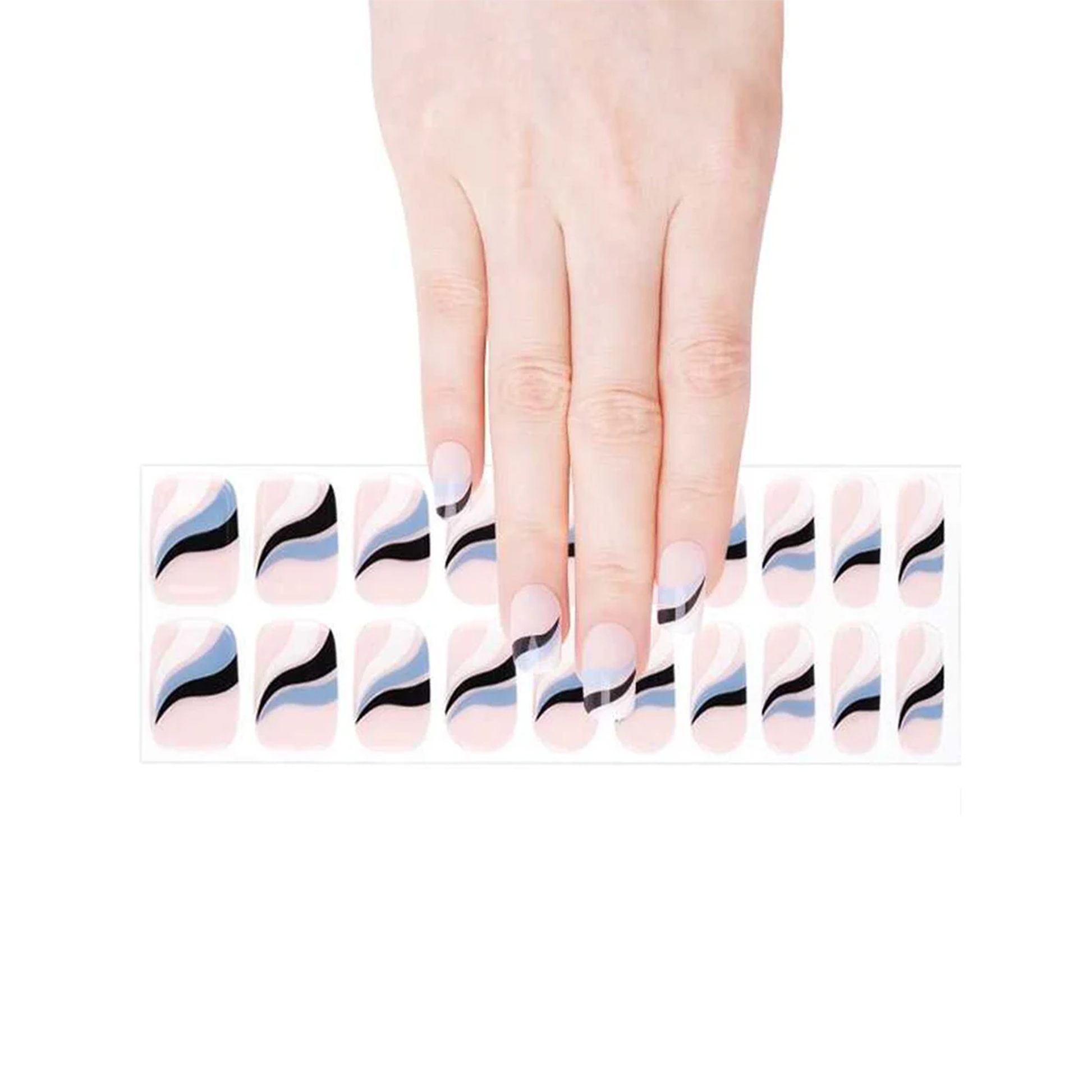 Sticker gel Real Nails per unghie perfette in pochi minuti, senza HEMA.