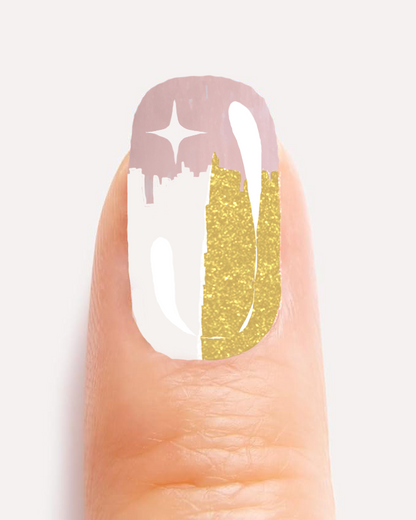 Sticker gel Real Nails per unghie perfette in pochi minuti, senza HEMA.