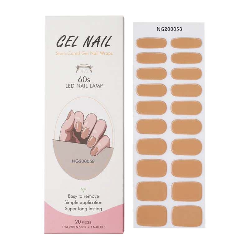 Sticker gel Real Nails per unghie perfette in pochi minuti, senza HEMA.